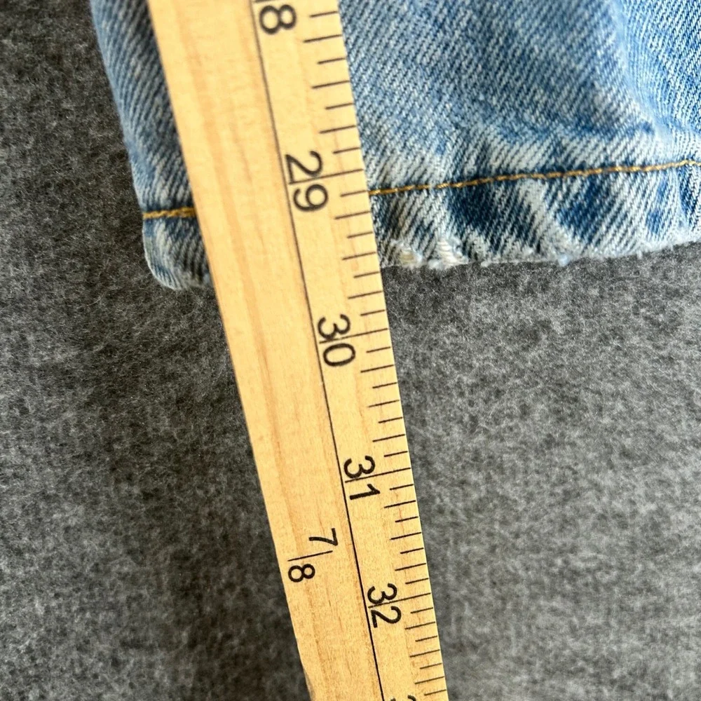 VTG Levis 501XX Mens Straight Leg Button Fly Jeans 35x32 Fits 33x30 Y2K 2002